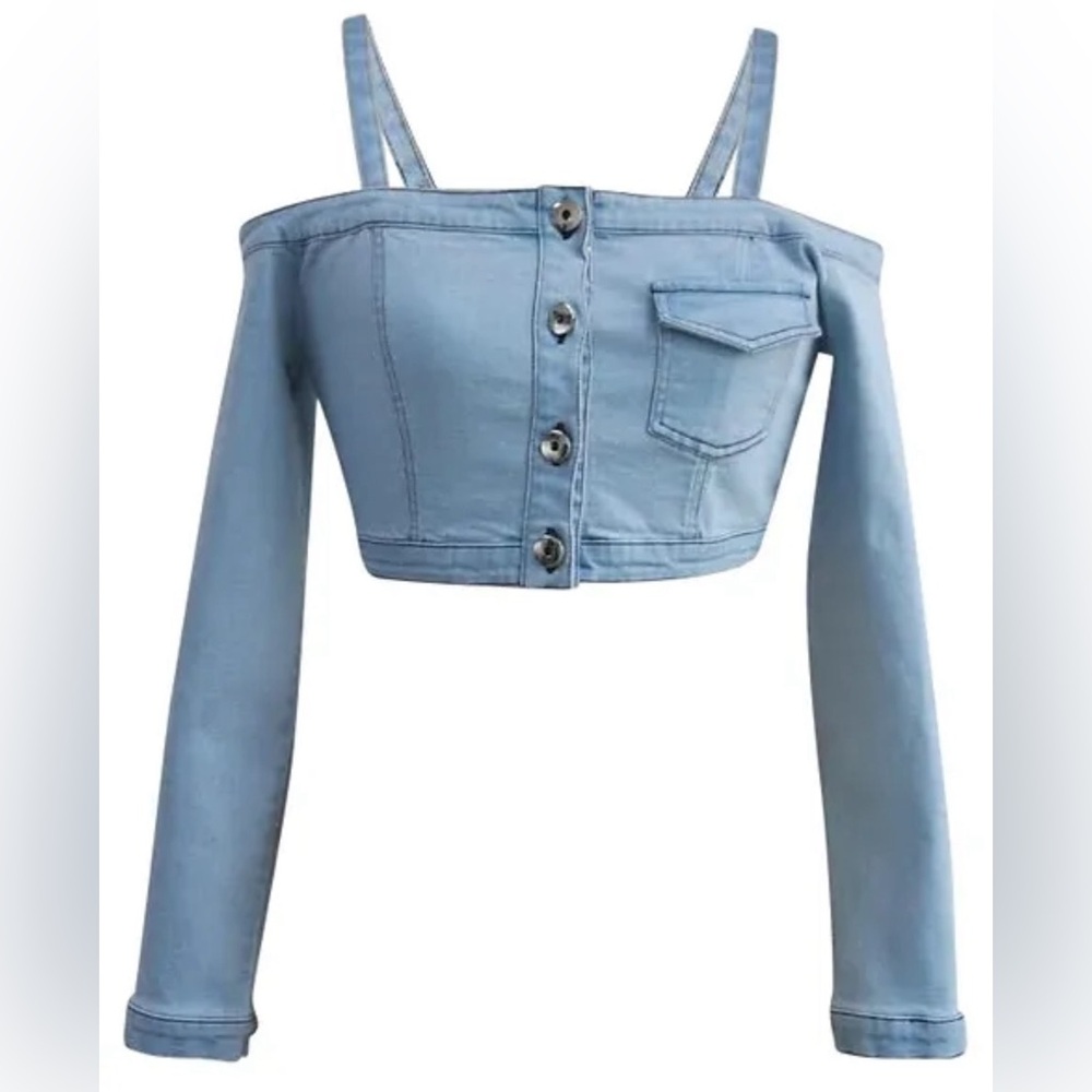 Dreamgirl denim top